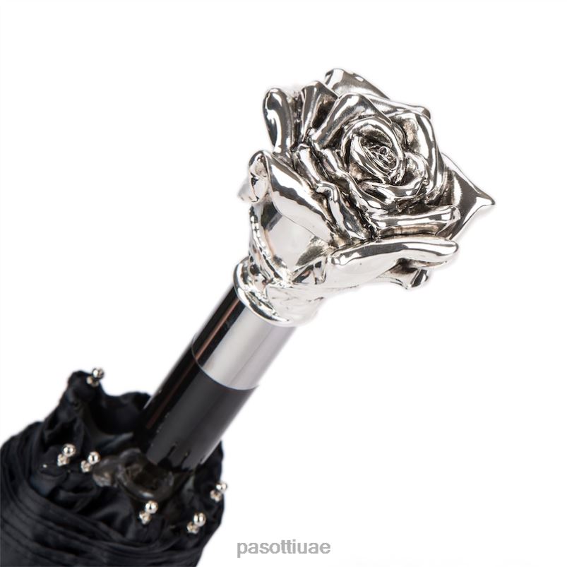 مظلة | 257 9666-1 w43 - مظلة قابلة للطي باللون الفضي PASOTTI Z446V590